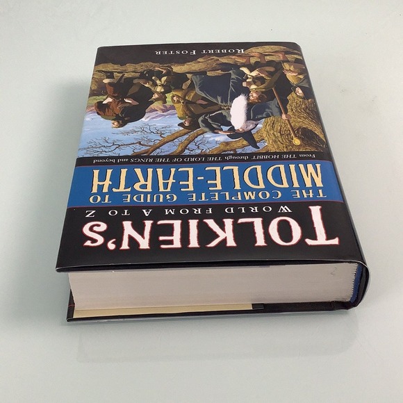 Robert Foster The Complete guide to Middle Earth Hard cover book EUC - Picture 5 of 10